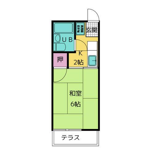 シティハイム平針の間取り