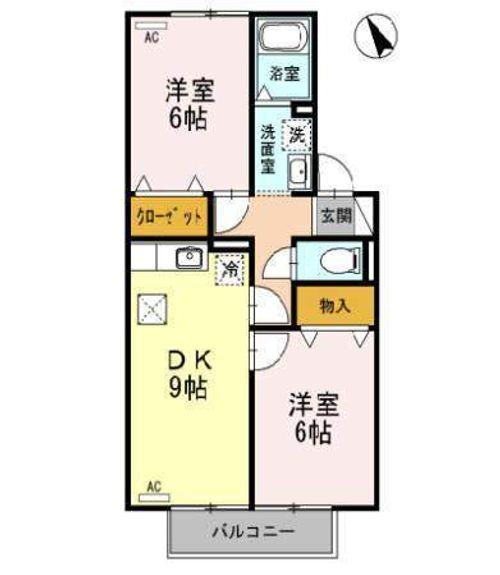 ラコンテ東通の間取り