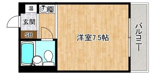 ライフステージ今里の間取り