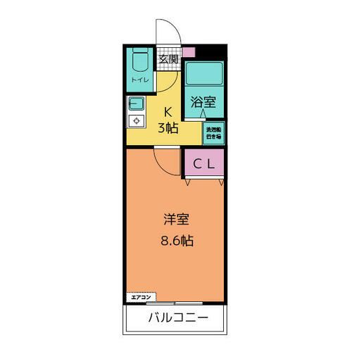 A・City大東町の間取り