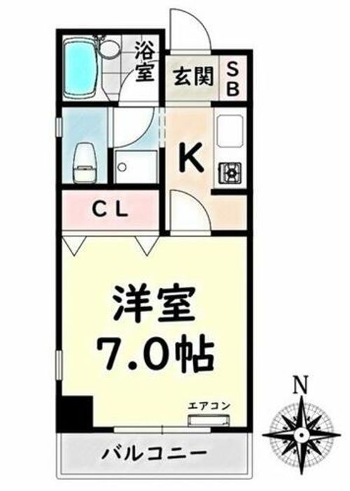 POP新瑞の間取り
