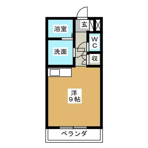 リヴェール大島の間取り