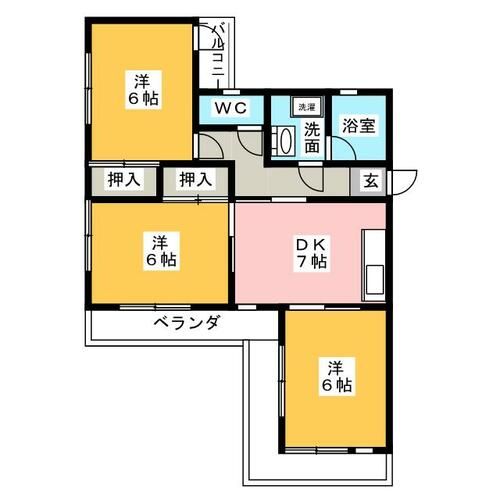 ドルフ本地の間取り