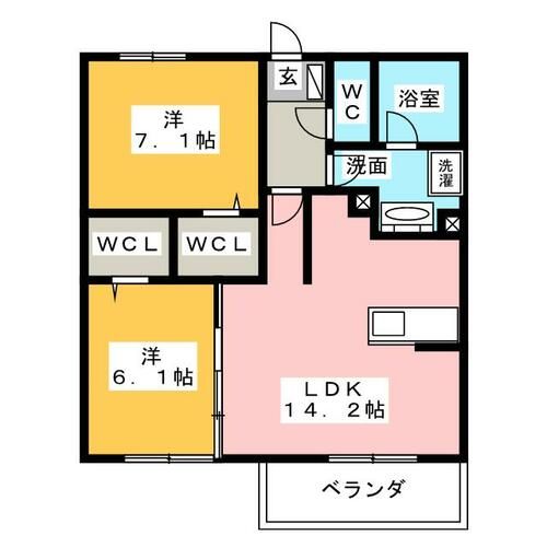 ルフトハウスの間取り