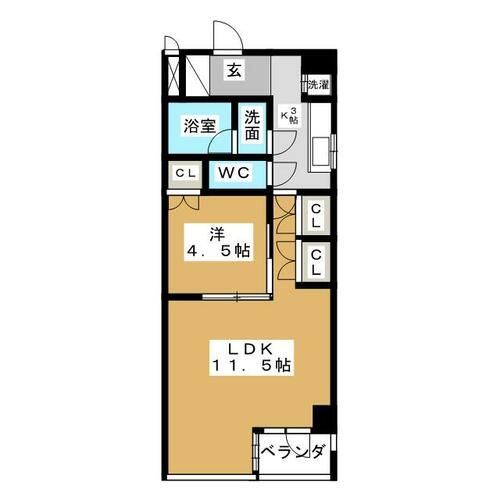 丸の内タナカビルの間取り