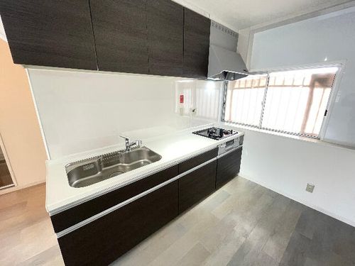 富吉グリーンハイツ1号棟のキッチン