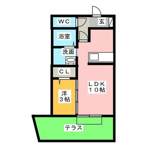 マーガレットの間取り