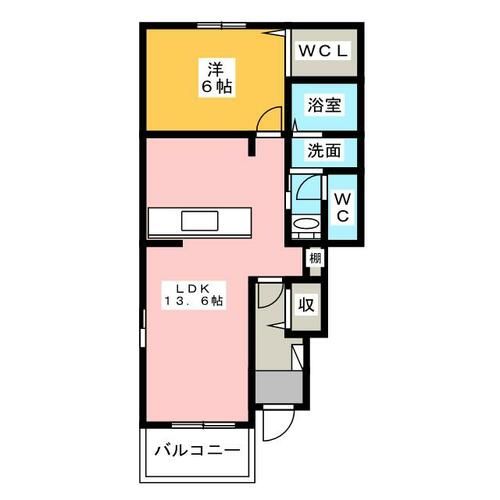 ラヴァーズIの間取り