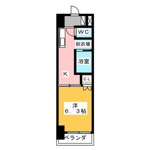 サンピアオカヤスの間取り