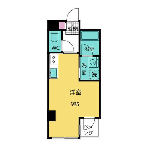 シャトーヨサミの間取り