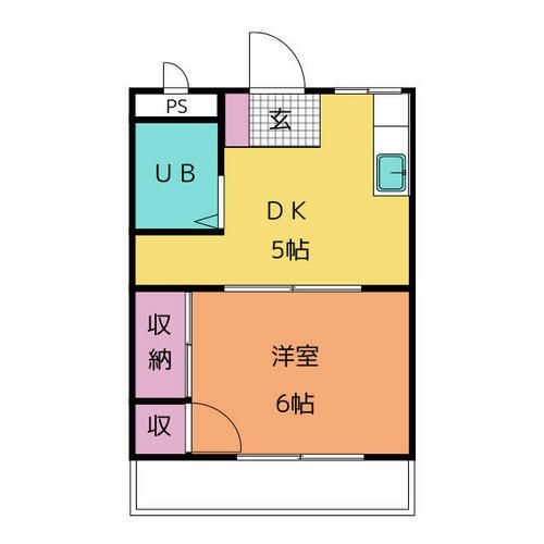 コスモハイツの間取り