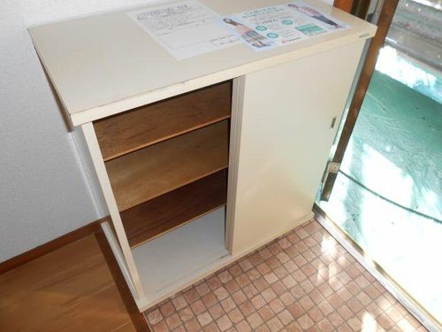 コスモハイツの玄関