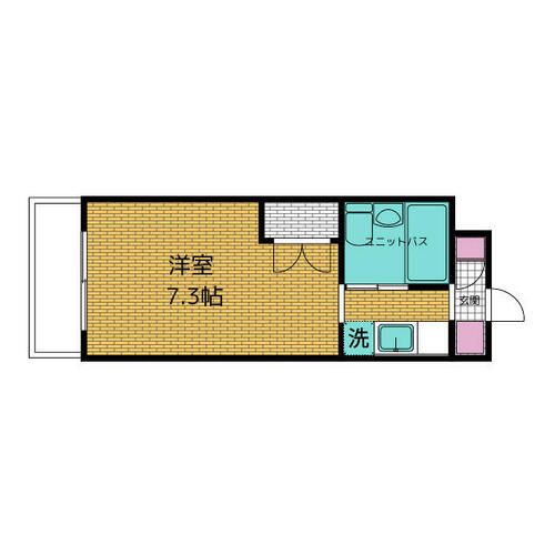 リッシュ・ラフォーレ405の間取り