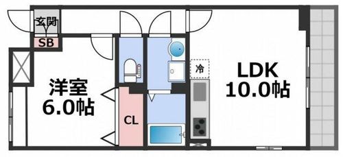 セレンディピティ プレシャスの間取り