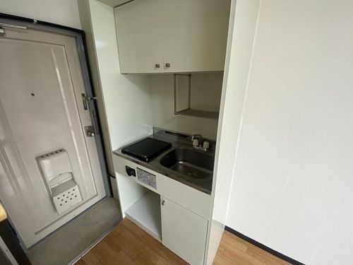 大阪府大阪市旭区新森5丁目(マンション)の賃貸物件のキッチン