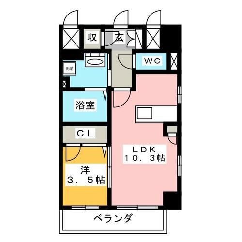 トレフルコートの間取り