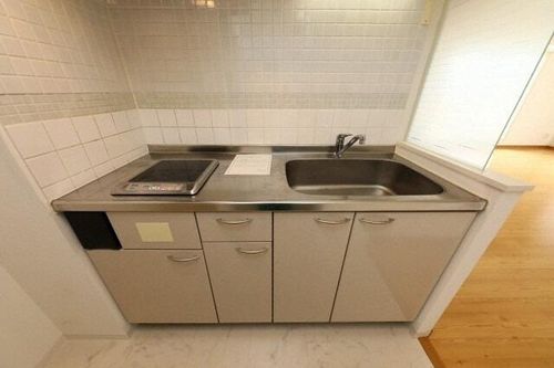 北海道札幌市中央区南六条西2丁目(マンション)の賃貸物件のキッチン