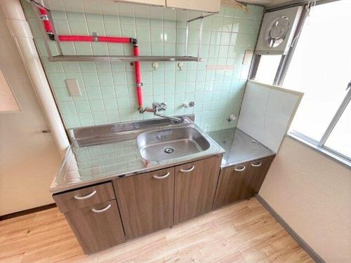 愛知県名古屋市昭和区鶴舞3丁目(マンション)の賃貸物件のキッチン