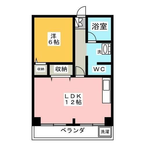 サンシャトー吉田の間取り