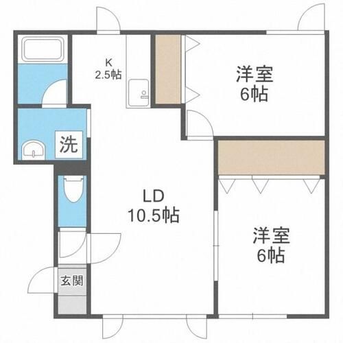 マンションYUの間取り