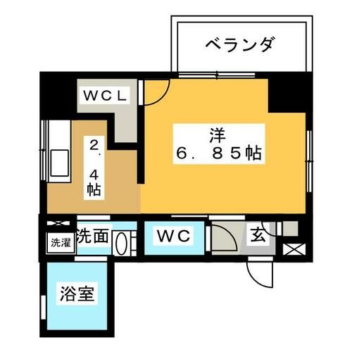 Casa Avenue Ikeshitaの間取り