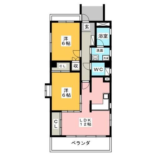 ビラ三秀上前津の間取り