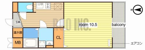 レジェンド南条の間取り