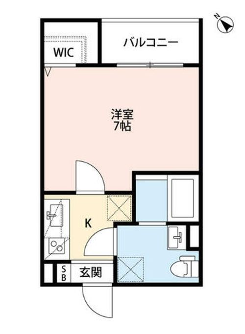 兵庫県神戸市長田区川西通3丁目(アパート)の賃貸物件の間取り