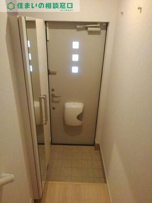 愛知県額田郡幸田町大字菱池字菅田(アパート)の賃貸物件の玄関