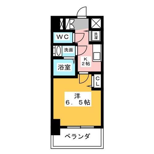 プレサンス大須プライマルの間取り