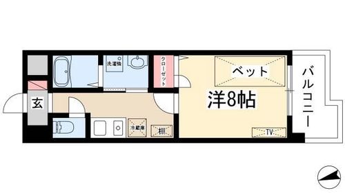 プレミール602の間取り