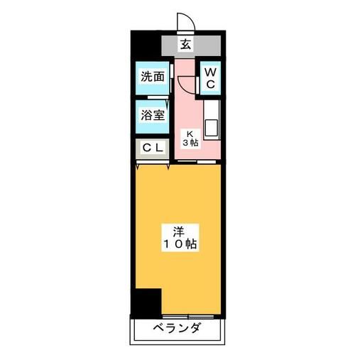 マイステージ則武の間取り