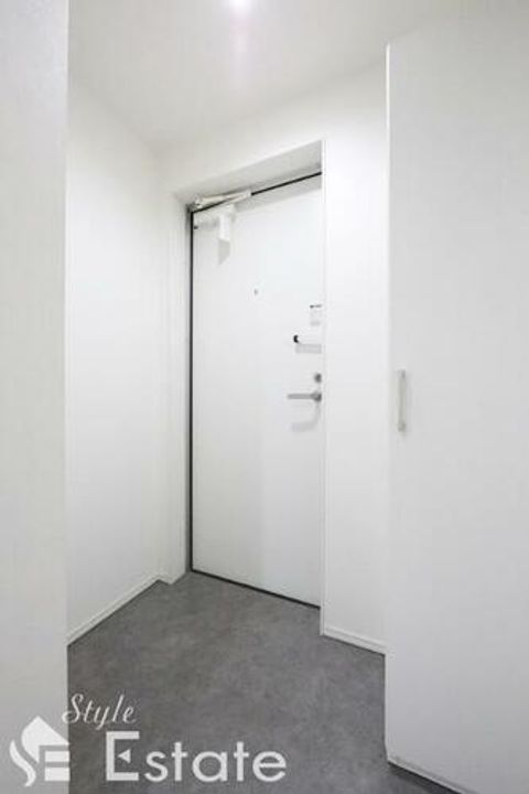 愛知県名古屋市中川区柳島町1丁目(アパート)の賃貸物件の玄関