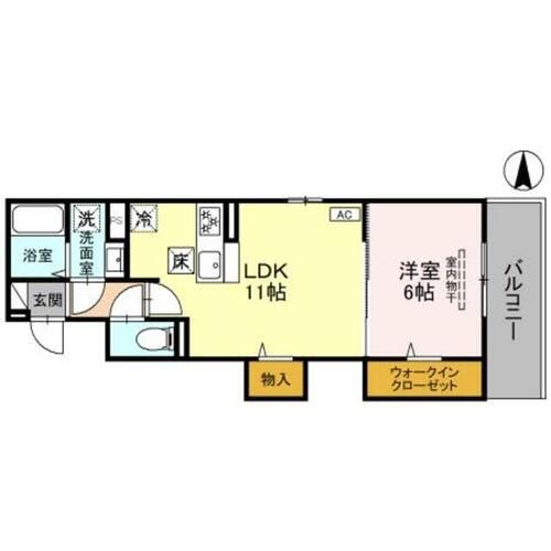 ディル西京極の間取り