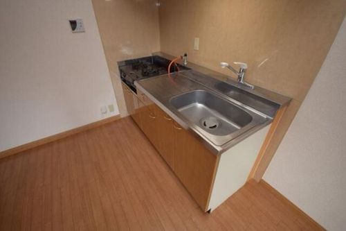 福岡県福岡市東区香椎駅東4丁目(アパート)の賃貸物件のキッチン