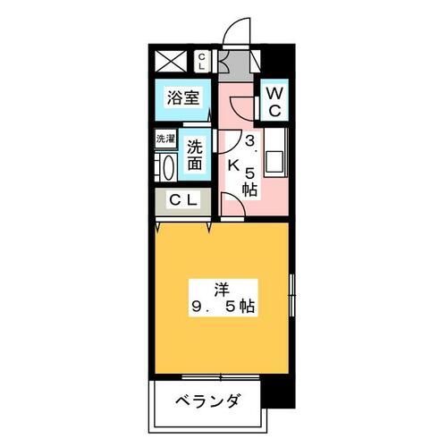 サンハイム桜山の間取り