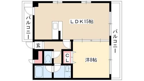エクセル富士403の間取り