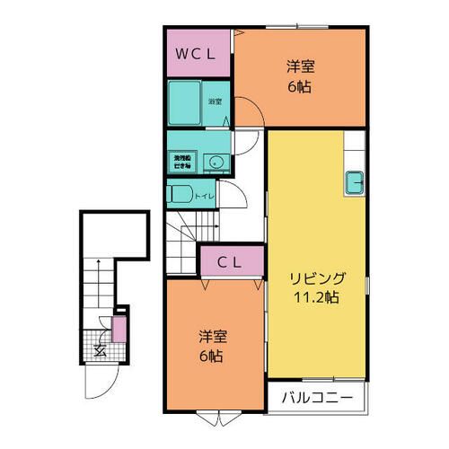ベルウッド 泉 Ⅰの間取り