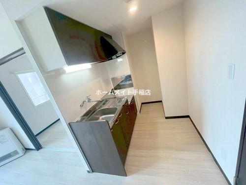 北海道札幌市手稲区手稲本町一条3丁目(マンション)の賃貸物件のキッチン