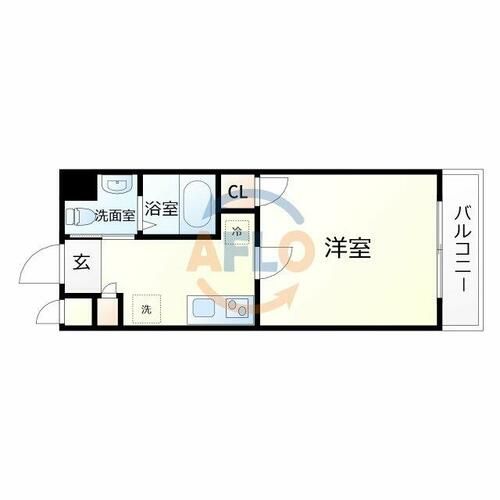 U-ro勝山の間取り