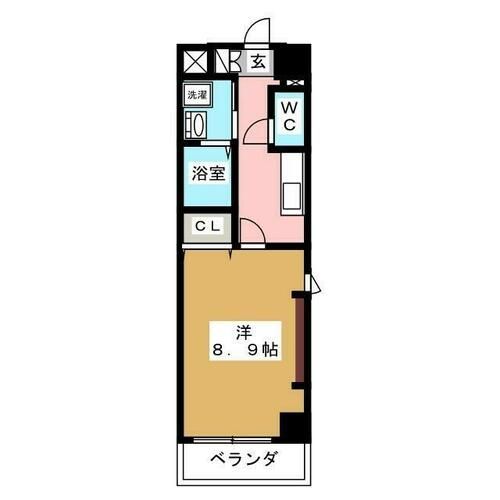ウイステリア名城の間取り