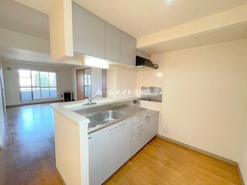 北海道札幌市手稲区新発寒三条1丁目(マンション)の賃貸物件のキッチン