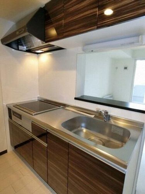 北海道札幌市西区琴似二条2丁目(マンション)の賃貸物件のキッチン
