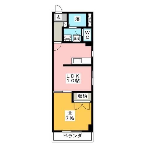 平成ハイツの間取り