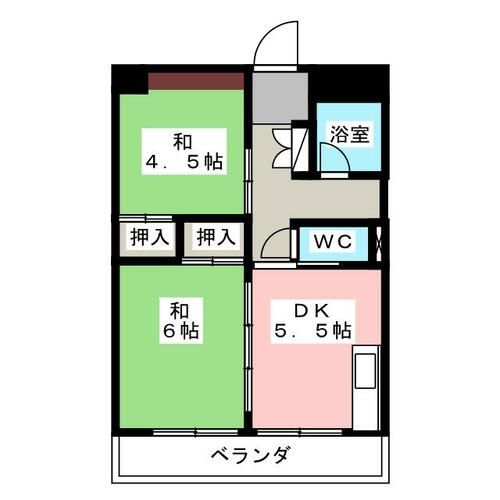 楠団地の間取り