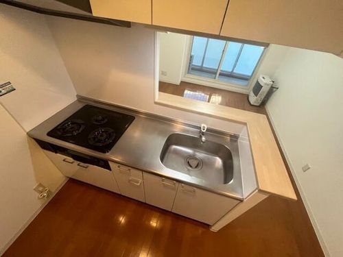 北海道札幌市中央区北四条東2丁目(マンション)の賃貸物件のキッチン