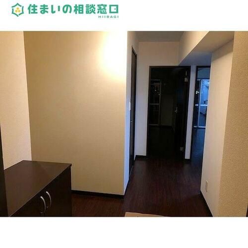 愛知県岡崎市矢作町字西林寺(マンション)の賃貸物件の玄関