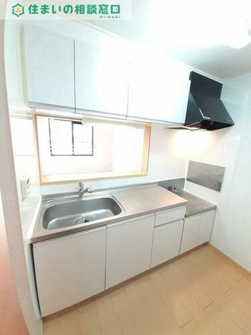 愛知県額田郡幸田町大字相見字新田内(アパート)の賃貸物件のキッチン