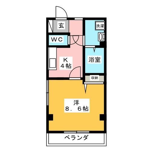アートオン東刈谷Ⅱの間取り