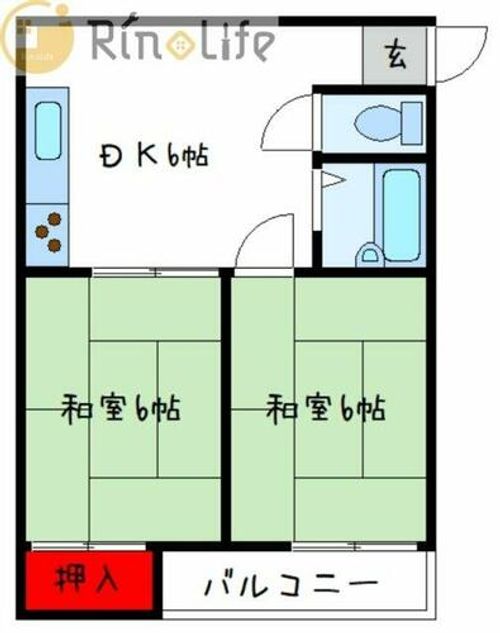 プレアール竹渕東の間取り